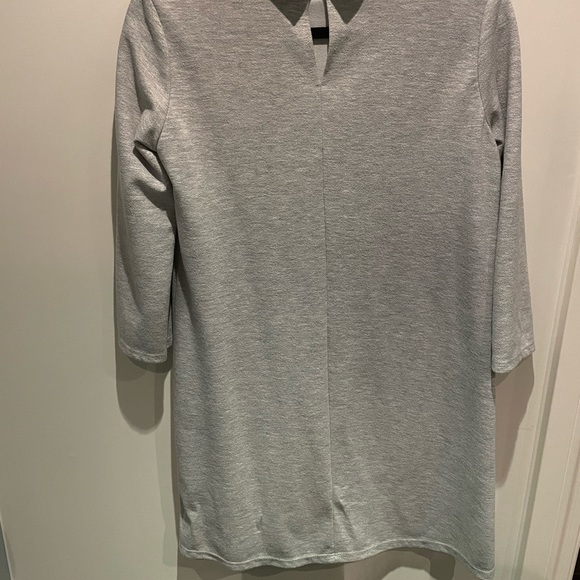COPY - Zara Grey tunic dress with collar - Picture 3 of 4